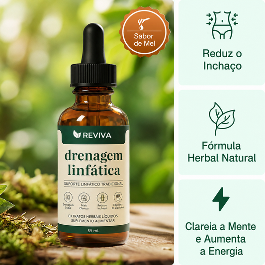 (Reviva® Gotas para Drenagem Linfática)